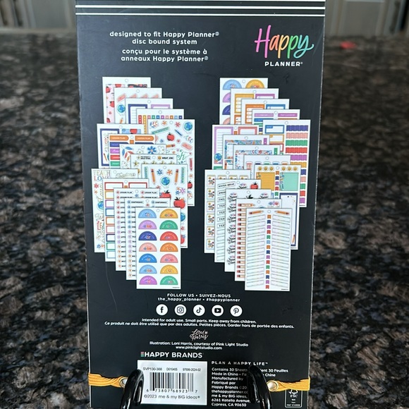 HAPPY PLANNER BIG STICKER SHEETS 811 PIECES NWT - Picture 2 of 4
